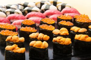 築地日本海 寿司食べ放題
